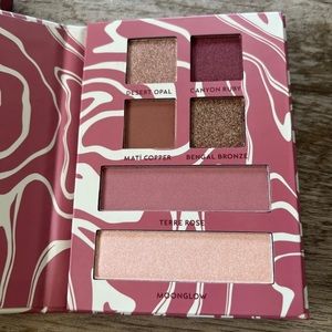 New! Tanais Mati Earth Tones Eyes & Face Palette - 6 Shades